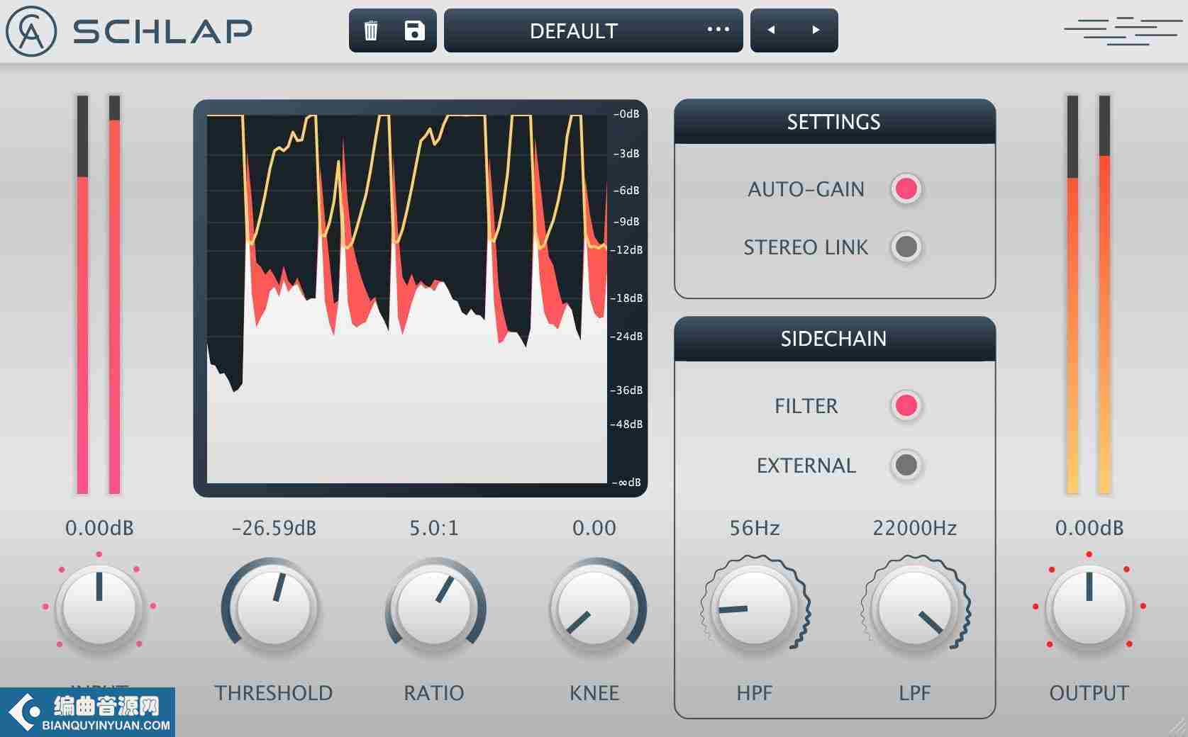 瞬变无限限制压缩器 – Caelum Audio Schlap v1.0.7 Patched WiN MacOSX