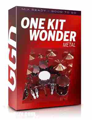 金属架子鼓 – Getgooddrums ONE KIT WONDER METAL KONTAKT