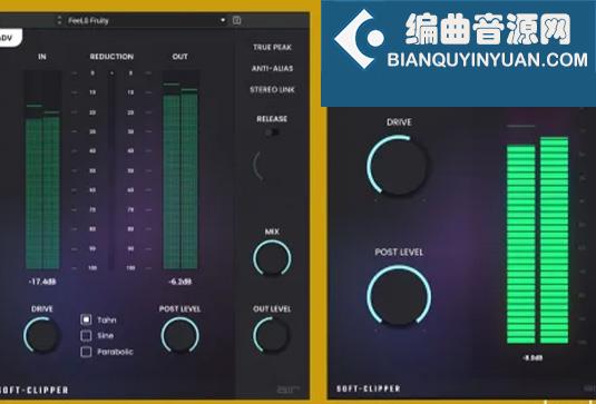 削波混音效果插件 AIR Music Technology AIR Soft Clipper v1.2.0 R2R Win