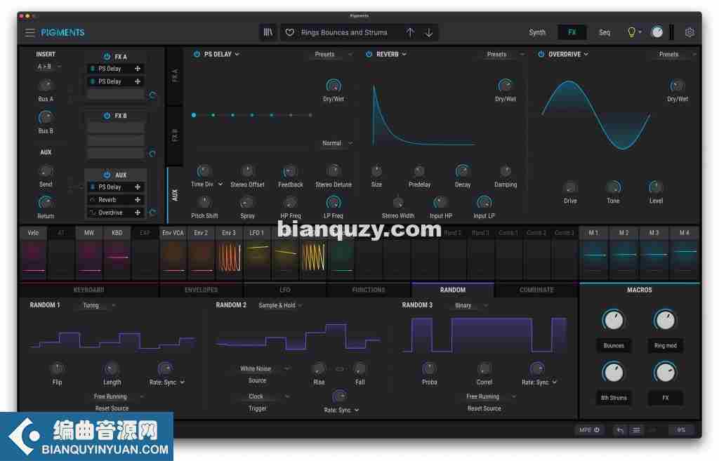 旗舰级混合合成器 – Arturia Pigments v3.0.0.1375 [Win,Mac]