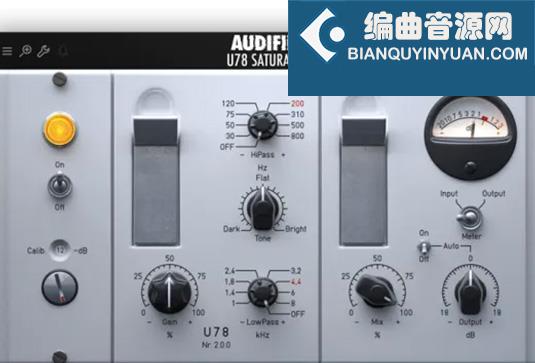 德式色染饱和器 Audified U78 Saturator v2.1.2 R2R Win