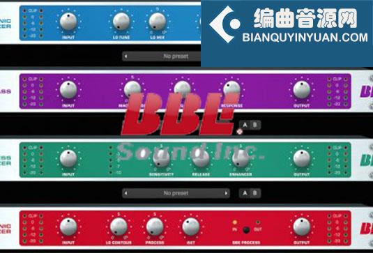 人声乐器激励效果器 BBE Sound Sonic Sweet v4.6.1 R2R Win
