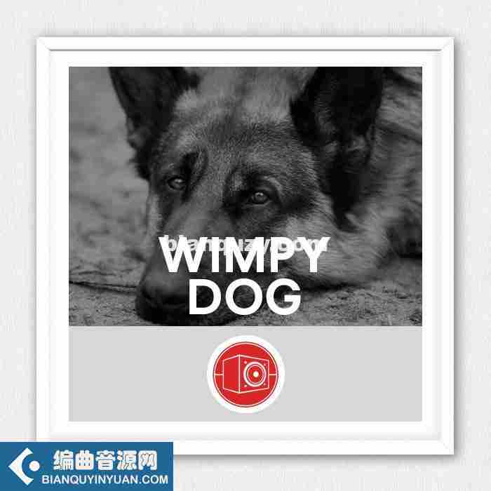 德国牧羊犬狗音效 – Big Room Sound Wimpy Dog [WAV]
