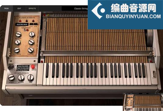 模拟磁带采样音源 IK Multimedia SampleTron v2.0.4 macOS-HCiSO