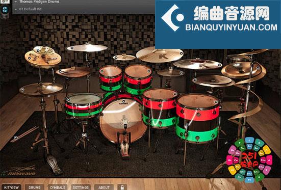 托马斯·普利金鼓  MixWave Thomas Pridgen Drums v1.1.1
