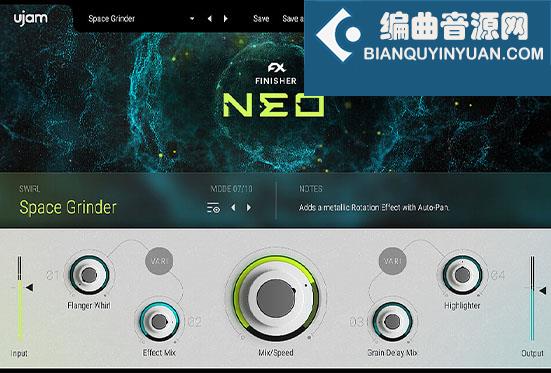 即时多重效果链插件 uJAM Finisher NEO v1.2.0